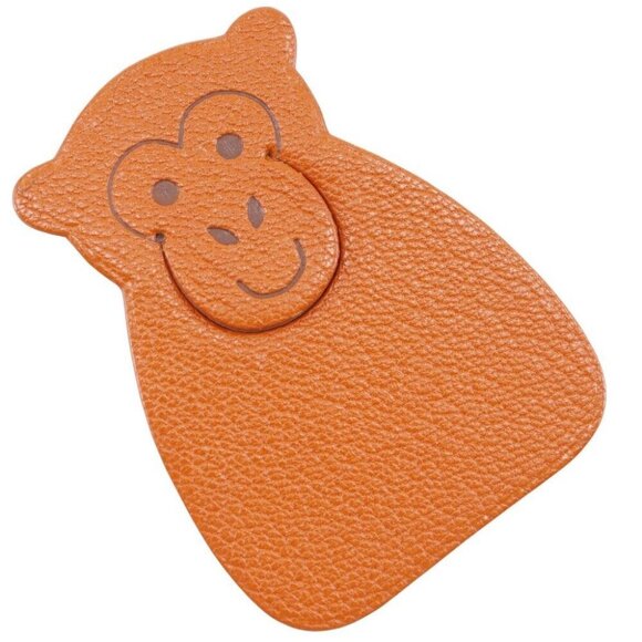 HERMES Pikabook Monkey Other accessories Bookmark Potyron Orange Shave unisex - Picture 1 of 8